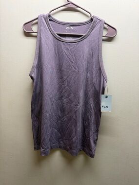 FLX Women's Lavender Ribbed Tank